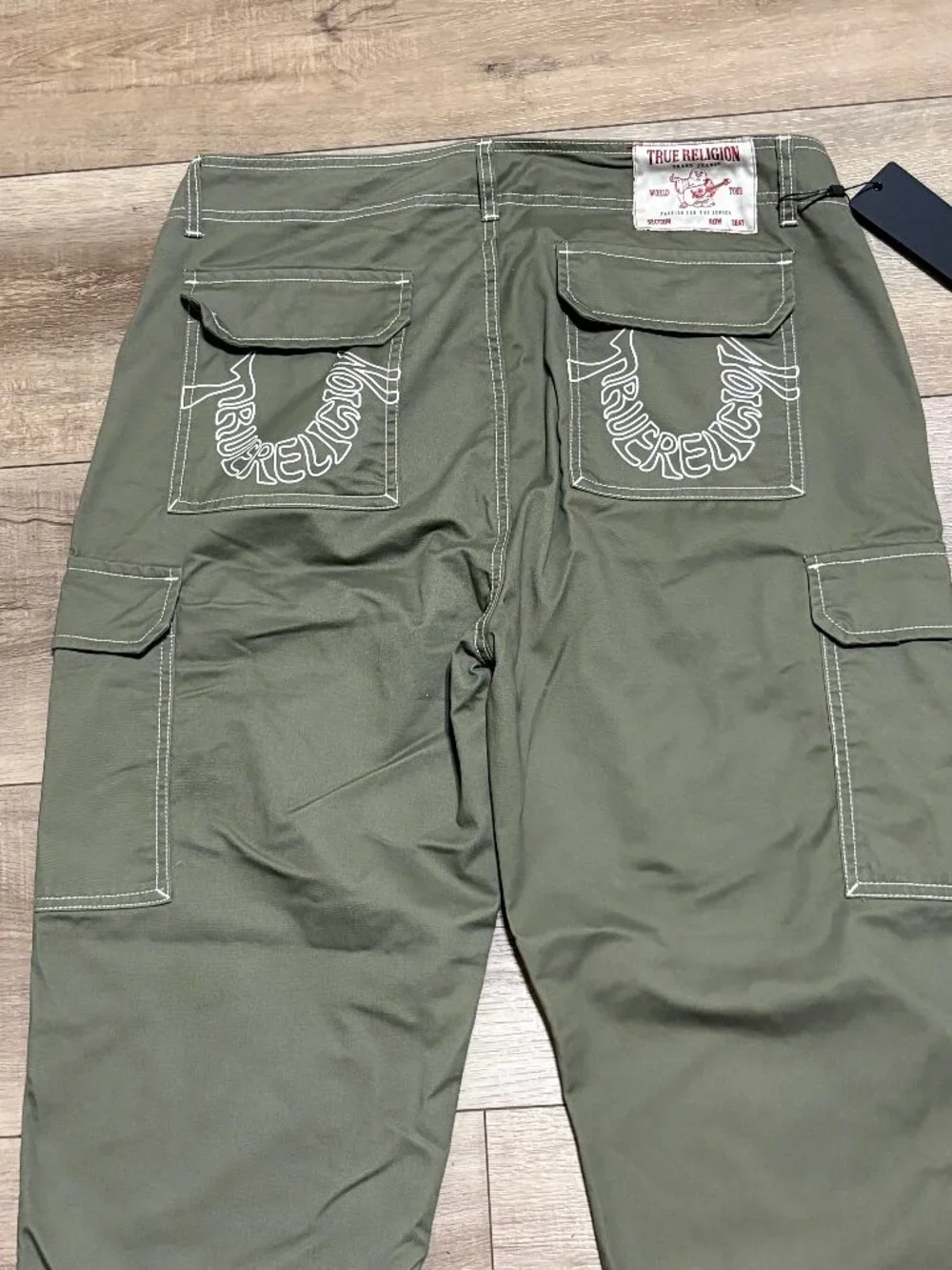 NWT True Religion Cargo Pants Men's 36x32